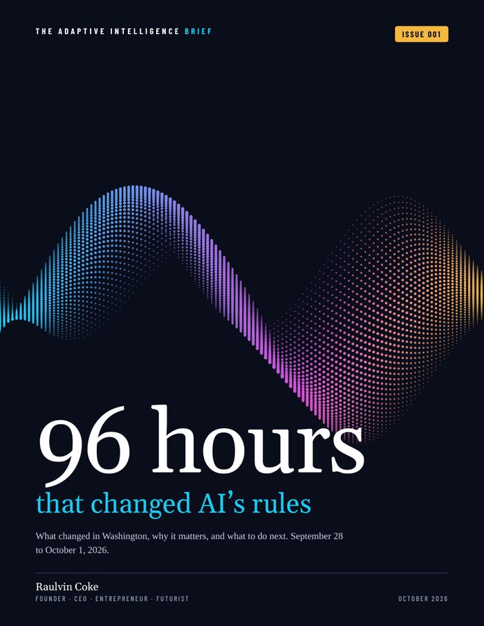 96 hours that changed AI's rules