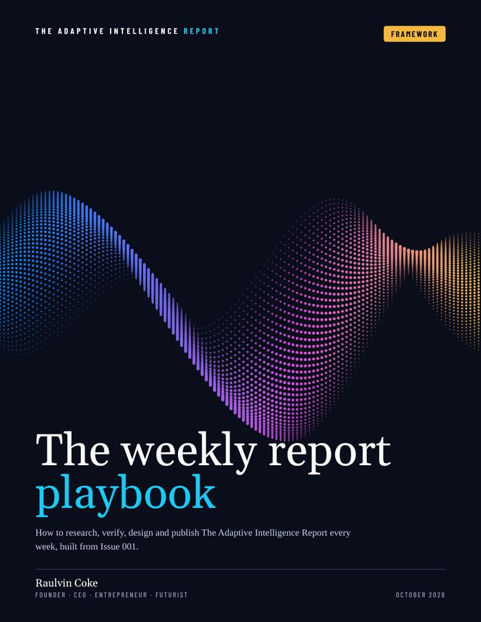 The weekly report playbook